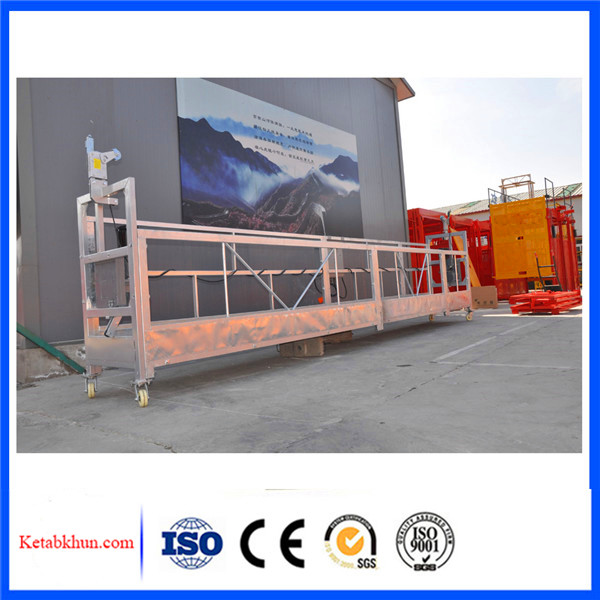 Quick Delivery Factory Aluminum Zlp Suspended Working Platform