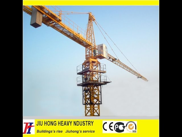 5610 5013 Tower Crane 6T Tower Crane QTZ63 Self Raising Tower Crane