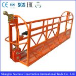 Success Electric lift for construction/ cradle zlp 6m suspended platform/manual platform lift