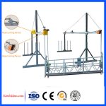 China 500kg zlp manual suspended platform/ gondola/ swing stage