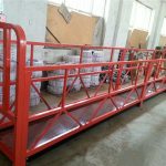 Economic electric suspended hanging scaffold/wire rope suspended platform