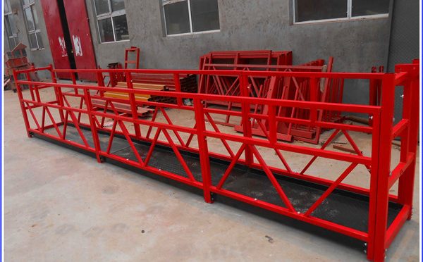 High Building Cleaning Equipment Suspended Wire Rope Platform