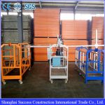 Success eletrical pin type Building gondola platform suspension work platform