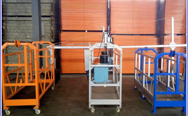 ZLP800 ANDAMIOS COLGANTES/ SUSPENDED SCAFFOLDING, CE qualification