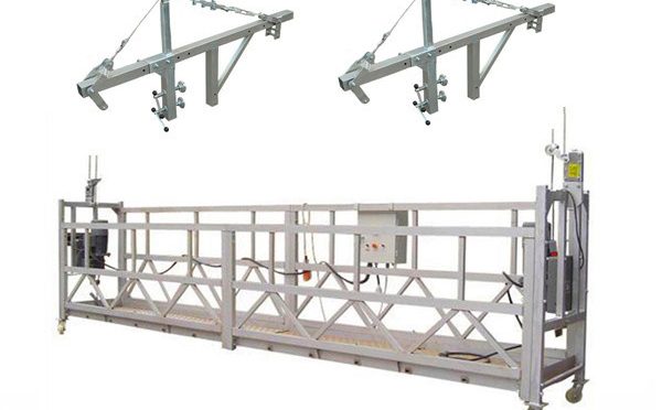 L and cycle type Decorated building ZLP630 800 suspended platform