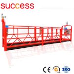 Easy To Move lift load 630-1000kg rope suspended platform/gondola/electric scaffold