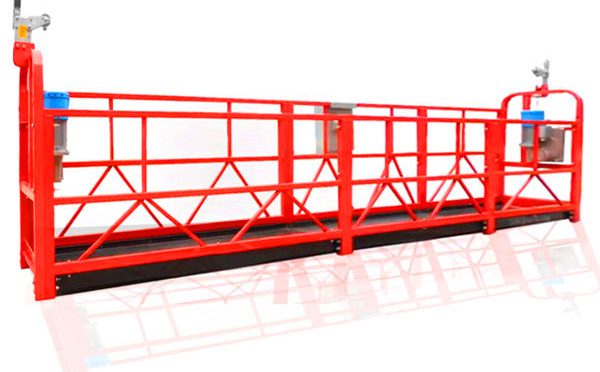 Easy To Move lift load 630-1000kg rope suspended platform/gondola/electric scaffold