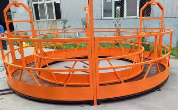 Success Steel structure electric gondola/cradle ZLP1000 facade suspended platform