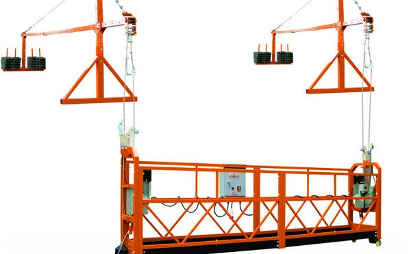 Length adjustable aluminium suspension platform zlp1000