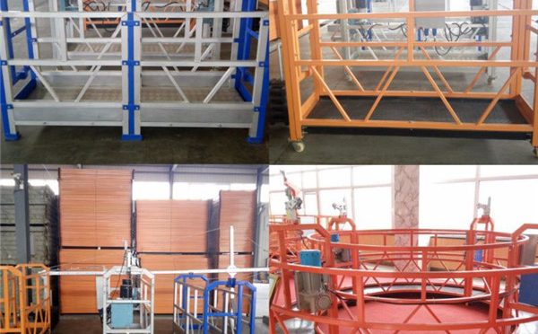 Success ZLP630 hot Zinc-plated steel screw type end stirrup gondola suspended platform