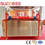 Success ZLP300 Galvanized welded aluminum alloy/ steel suspended platform hoist window cleaning