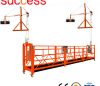 2*1.5kw hoist hot sale ZLP630 6m aluminum material suspending lifting platform scaffolding