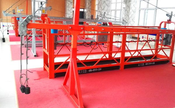 Aluminum suspended gondola ,zlp1000 suspended platform