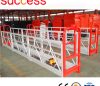 A single person suspended platform/Pump jack scaffolding