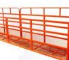 L shape suspended platform 90 degree special construction scaffolding