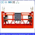 ZLP500 steel screw type end stirrup suspended platform/ gondola