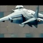 AV-8B Harrier hovering at thunder 2012