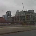 Louisville downtown arena progress 12/7/09