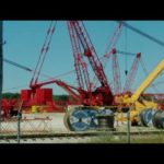 manitowoc 31000s and other cranes in the yard