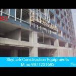 suspended platform for glass installation skylark construction equipments